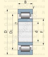 подшипник NU 1026 MAC4 NASO